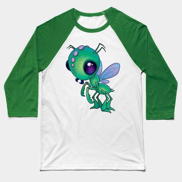 Chirpee Baseball T-Shirt by fizzgig